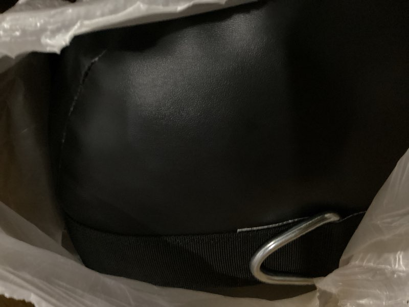 Condition photo showing Good Condition for ringside 100-pound powerhide boxing punching heavy bag (soft filled) black, 100 lbs