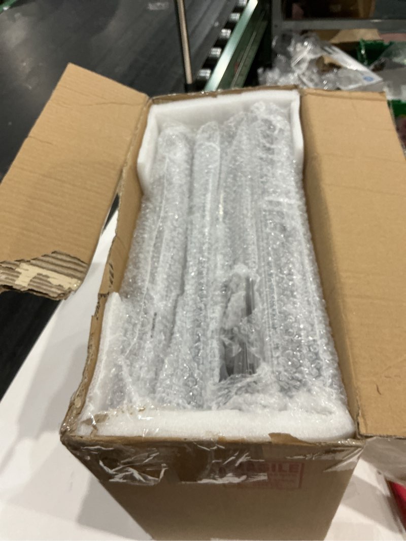 Condition photo showing Good Condition for Purse Organizer for Closet,Clear Acrylic Display Case for Handbag Organizer, Purse Storage Box with Magnetic Door, Plastic Storage Bins for Book, Collectibles, Cosmetic (5 Pack) 5 Clear