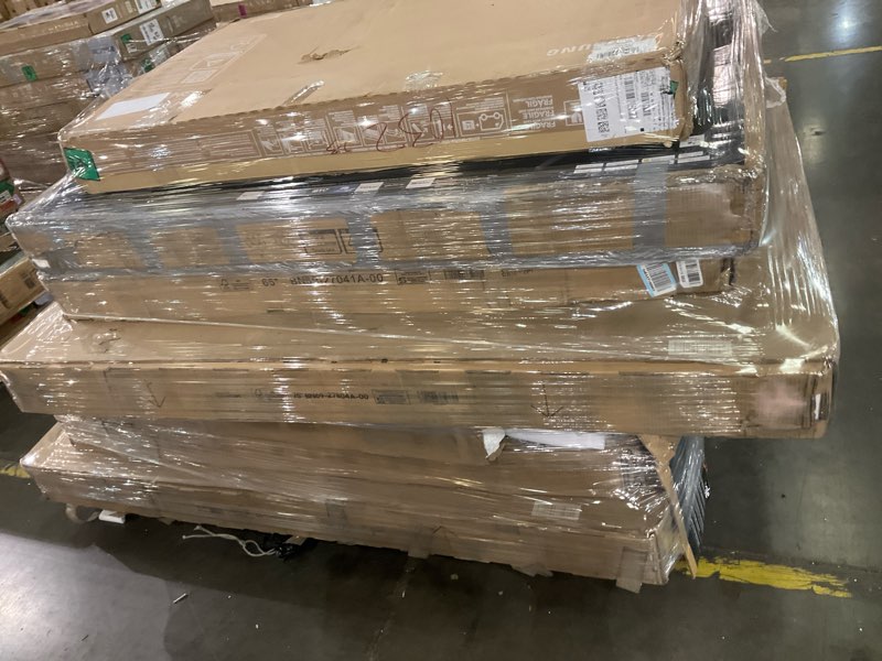 gm pallet lot 7 damaged tv’s 