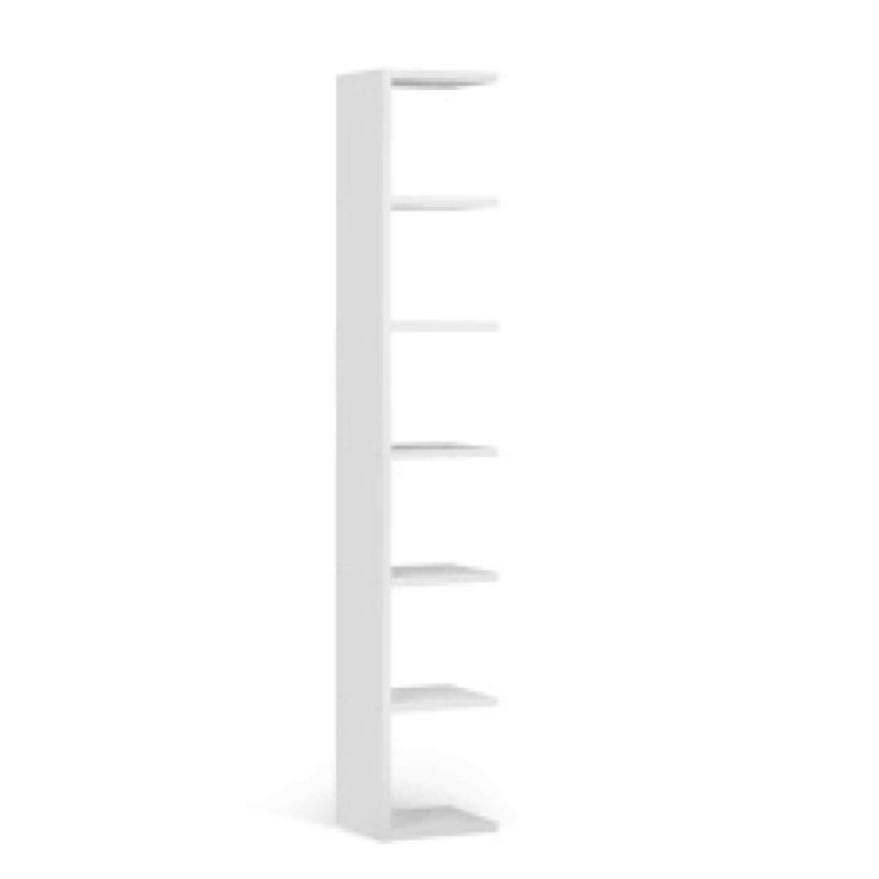 cudney 49.6'' h 7 tier metal invisible bookshelf