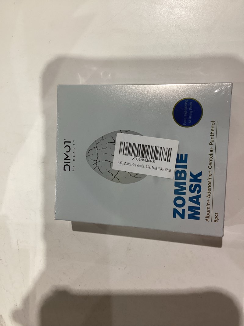 Condition photo showing New/Like New for 2025 New Zombie Facial Mask, Zombie Mask Facial, Hydrating Skincare Face Mask, Pore Tightening & Lifting Deep Cleansing Clay Mud Mask(1 Box 8Pcs)