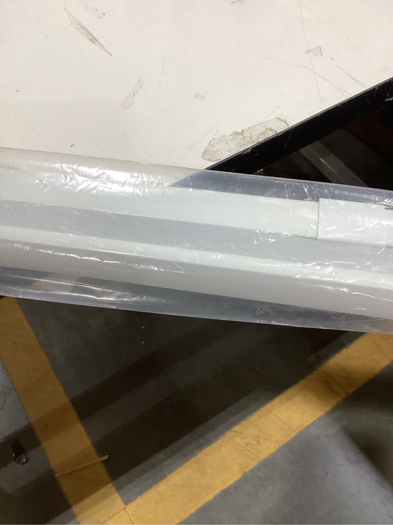 Condition photo showing New/Like New for LazBlinds Cordless Cellular Shades, No Tools No Drill Blackout Honeycomb Shades Pleated Blinds for Windows, 29'' W x 36'' H, Silver White Blackout-silver White 29'' W x 36'' H