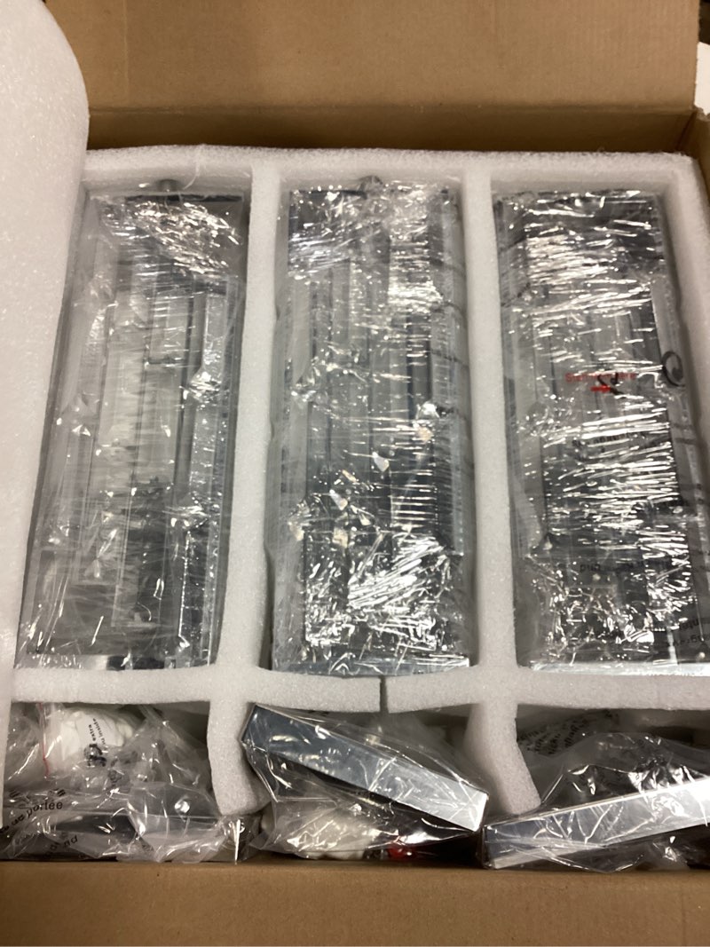 Condition photo showing Good Condition for Chrome Pendant Lighting Modern Pendant Light, Mini Crystal Chandeliers,Adjustable Pendant Light Fixture for Kitchen Island Dinning Room Bedroom (3 Pack) Chrome 3-Pack