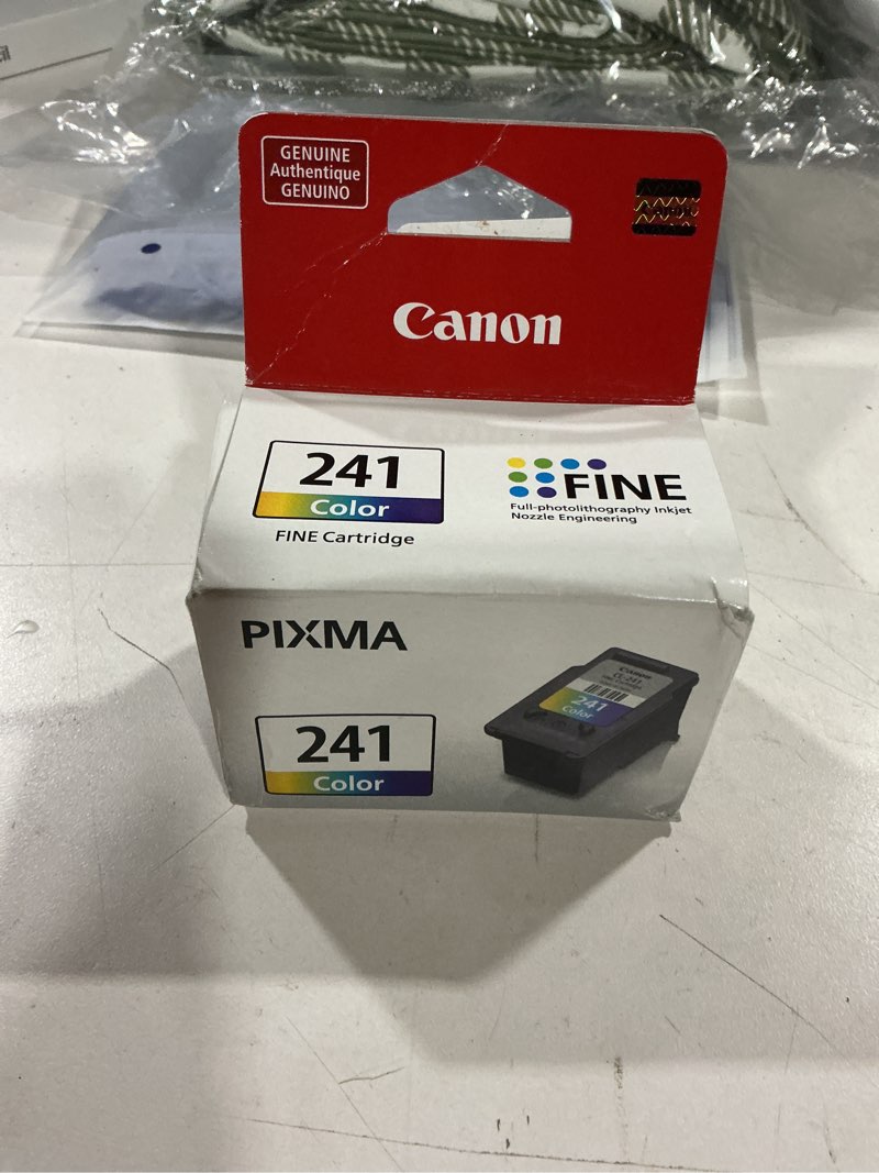 Condition photo showing Good Condition for canon cl-241 genuine color ink cartridge, compatible with mg2120/3120/4120, mx512/432/472/372/392/522/532/452, mg2220/3220/4220/3520/3620, ts5120 cl-241 color cartridge