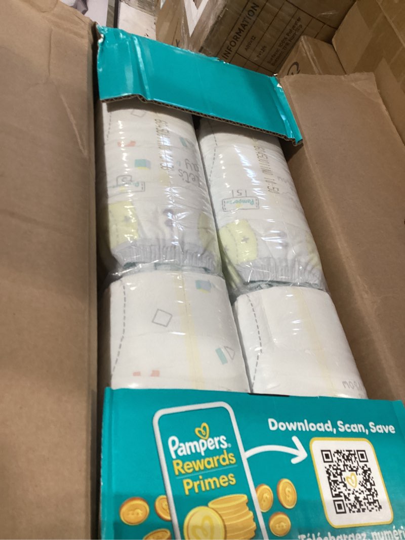 Condition photo showing Good Condition for pampers baby diapers - swaddlers - size 5, 104 count, ultra absorbent disposable infant diaper size 5 104