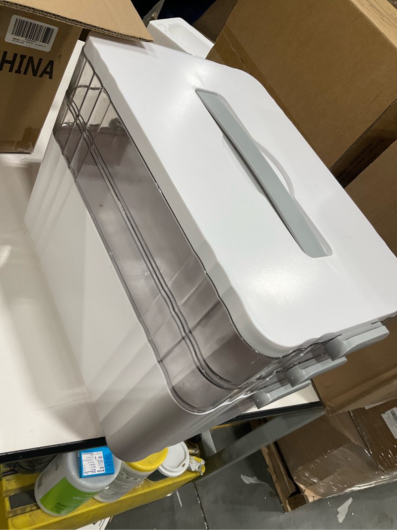 Condition photo showing Good Condition for 3-Tier Medicine Organizer - Portable Medicine Cabinet with Plastic Handle, Multipurpose Medical Box with Pill Box, Empty First Aid Kit for Home