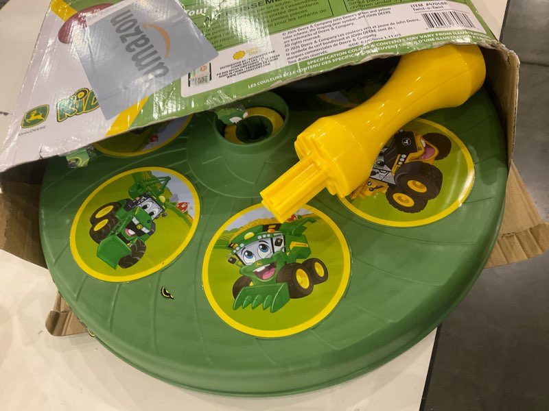 John Deere Twist-N-Twirl Spinning Activity Toy for Toddlers - Balance and Coordination Ages 18 Month
