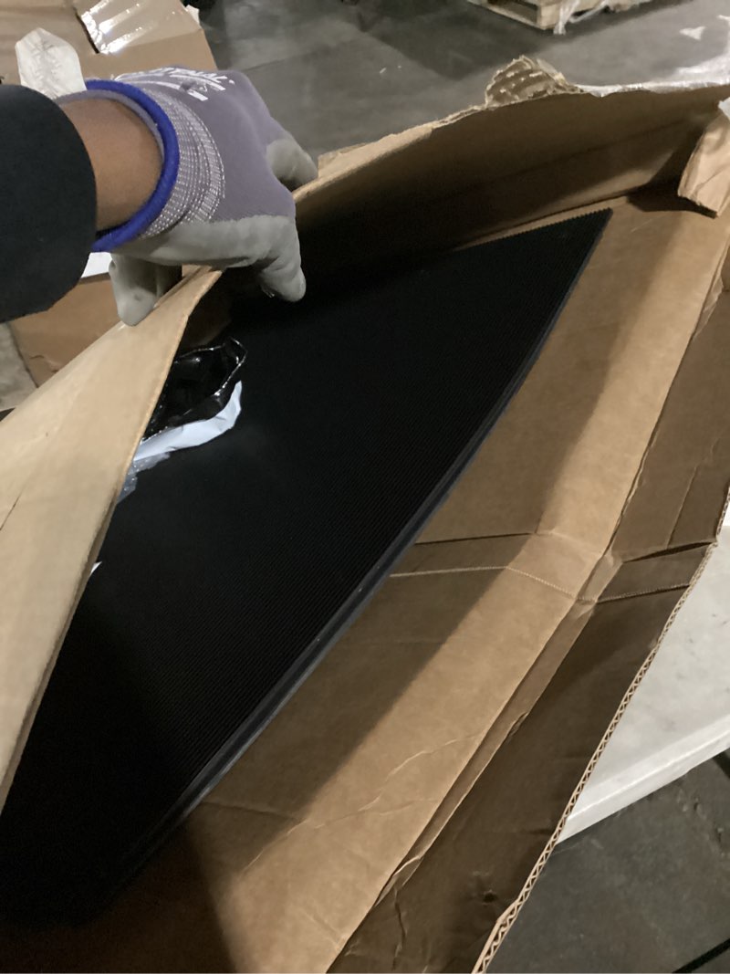 Condition photo showing Good Condition for 24"x30" black polymer mud flaps and 24"x3" mud flap reflector reflective tape fit for semi trucks trailers, 2 pack 24 x 30