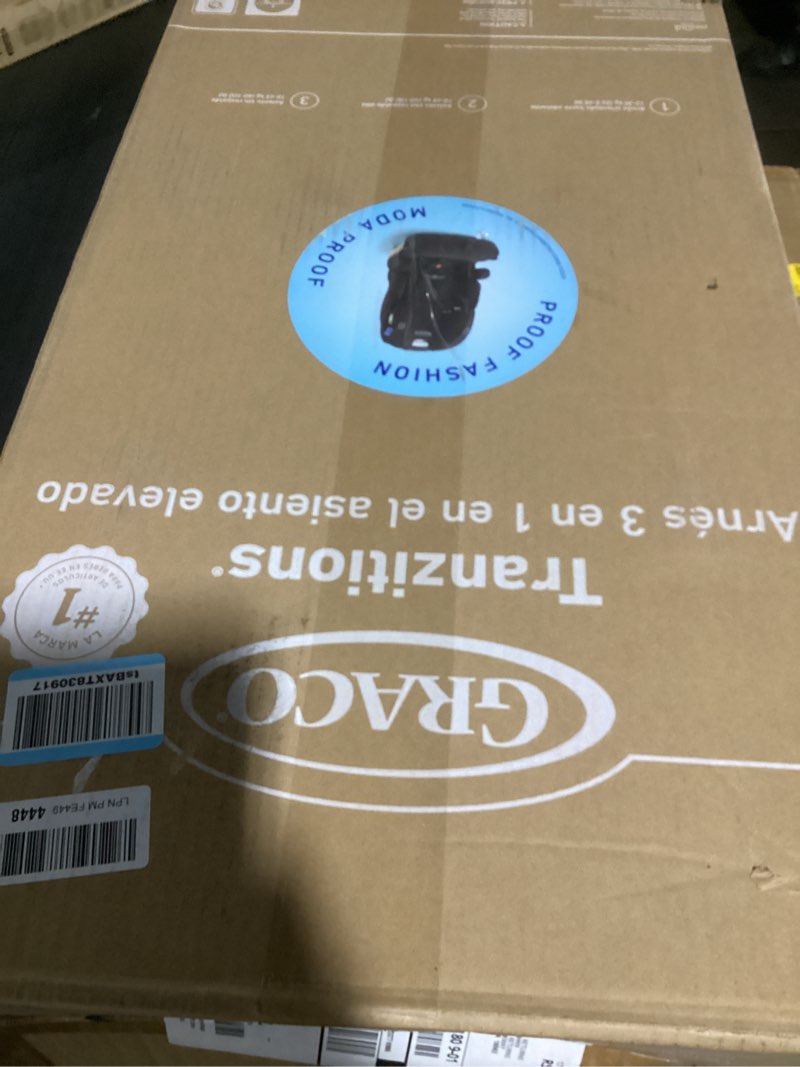 Condition photo showing Good Condition for graco tranzitions 3-in-1 harness booster car seat, forward facing car seat, highback, to backless booster, proof proof 2.0