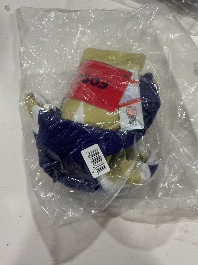 FOCO Men's Standard NCAA College Team Cropped Big Logo Rash Guard Swim Shirt, Colorblock