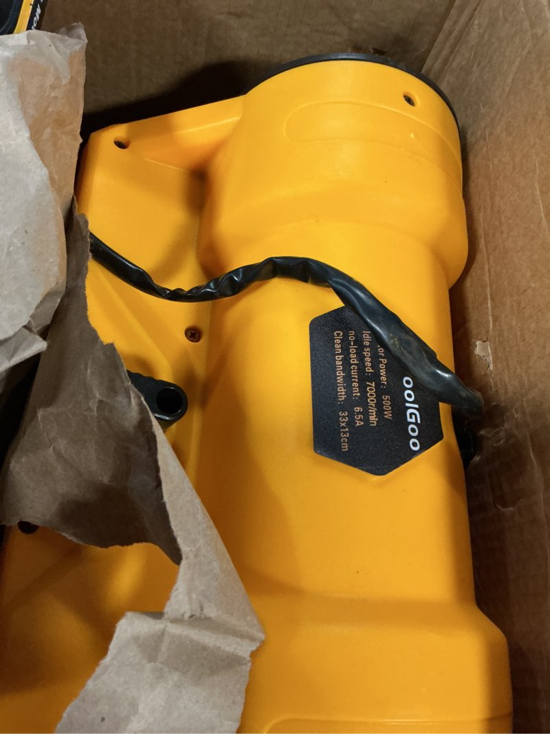 Condition photo showing Good Condition for Cordless Snow Shovel, 21V | 41cm Cordless Snow Blower, Battery Snow Blower with Adjustable Front Handle 