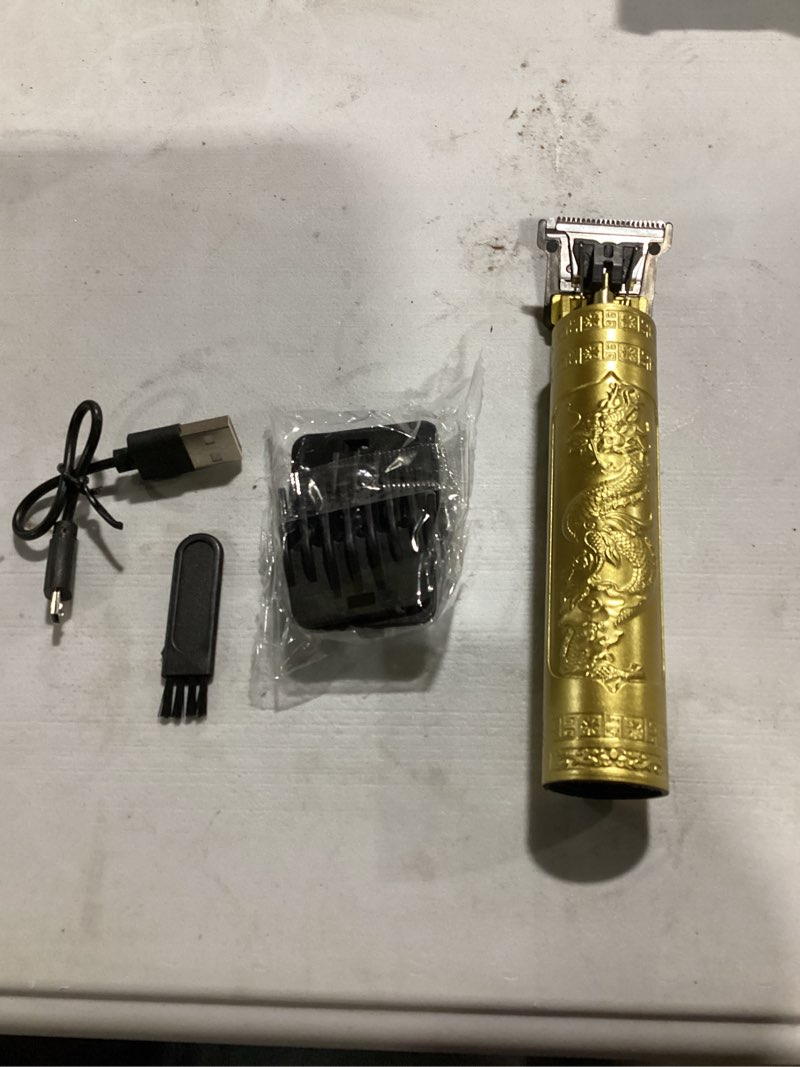 Condition photo showing Good Condition for t9 beard trimmer for men, t blade trimmer for men, zero gap trimmer for men, rechargeable hair trimmers for men with 4 guide combs, usb-c vintage t9 trimmer for beard & hair styling