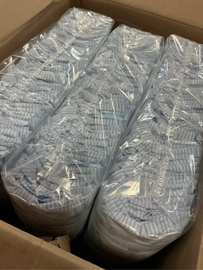 Condition photo showing New/Like New for luvs size 1 baby diapers, platinum protection bluey diapers for day & night, size 1, 294 count (packaging may vary) size 1 294