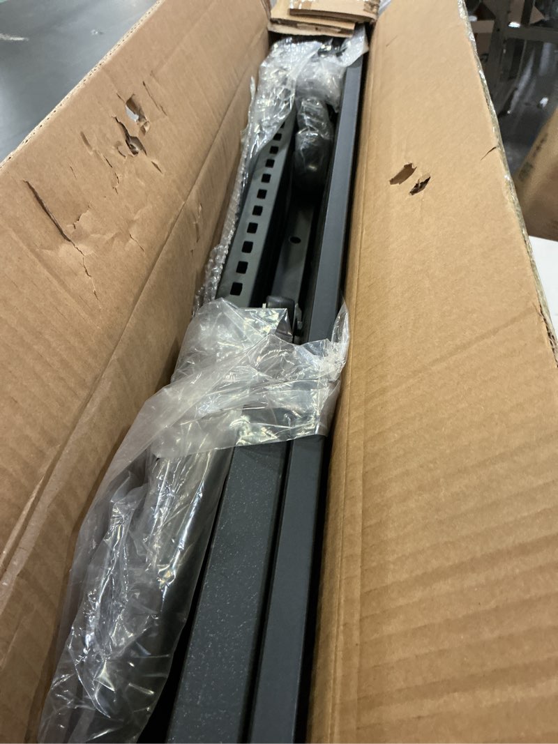 Condition photo showing As Is for Clothing Rack with adjustable 8 Arms, Garment Rack Display Stand with Wheels and Shelf, Metal Clothes Hanger with Double Rod, Large Boutique Retail Stores Storage (Black, 59 * 19.6 * 61.02in) Black 59 * 19.6 * 61.02in