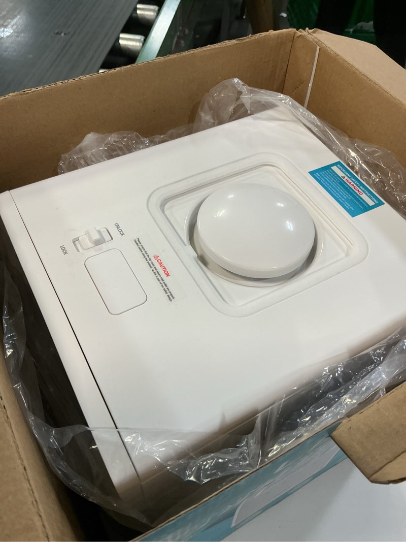 Condition photo showing Good Condition for Stainless Steel Humidifier, 3L Warm Mist Humidifier, Easy Clean with Warm Steam Humidifier, Healthy Air Mist Humidifiers for Bedroom Living Room, with Sleep Mode and Auto-off Setting 3LWhite