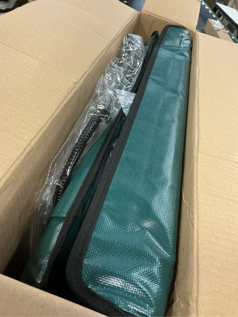 Condition photo showing Good Condition for Heated Cat House for Outside,Dual Camera Mounts,100% Weatherproof & Extremely Insulated,Elevated Feral Cat Shelter with Escape Door,Waterproof Eaves for Outdoor Stray Barn Cat(Dark Green,L) 25.6"L x 16.5"W x 18.5"H Dark Green