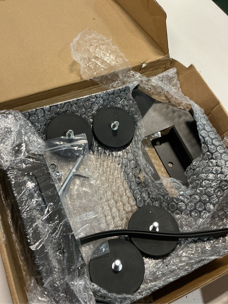 Condition photo showing Good Condition for starlink mini mount magnetic roof mount kit, quick-release, compact and portable, four-sided/rubber protection, magnet mounting kit/accessories suitable for rv, van, boat, yacht, truck magnetic mount