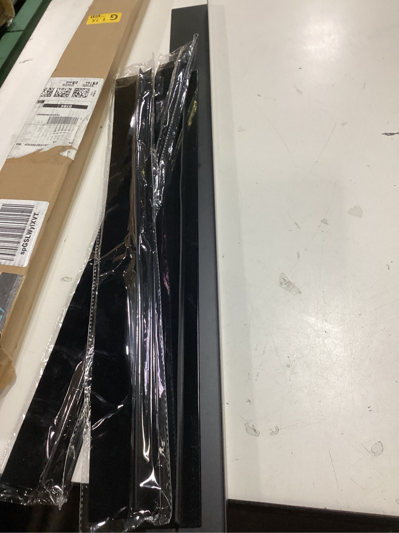 Condition photo showing Good Condition for 30" slide-in range rear filler kit w10113901a with 2pcs silicone stove gap covers, cooktop trim kit between stove and backsplash for whirlpool & most brand, 316 stainless steel (black)