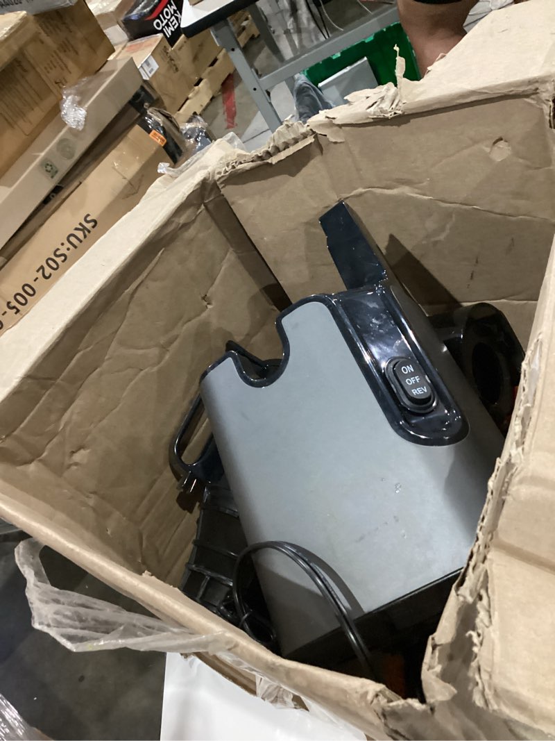 Condition photo showing As Is for 5.8-inch large feed chute juicer, 400w cold press juicer for whole fruits and vegetables, slow masticating juice extractor