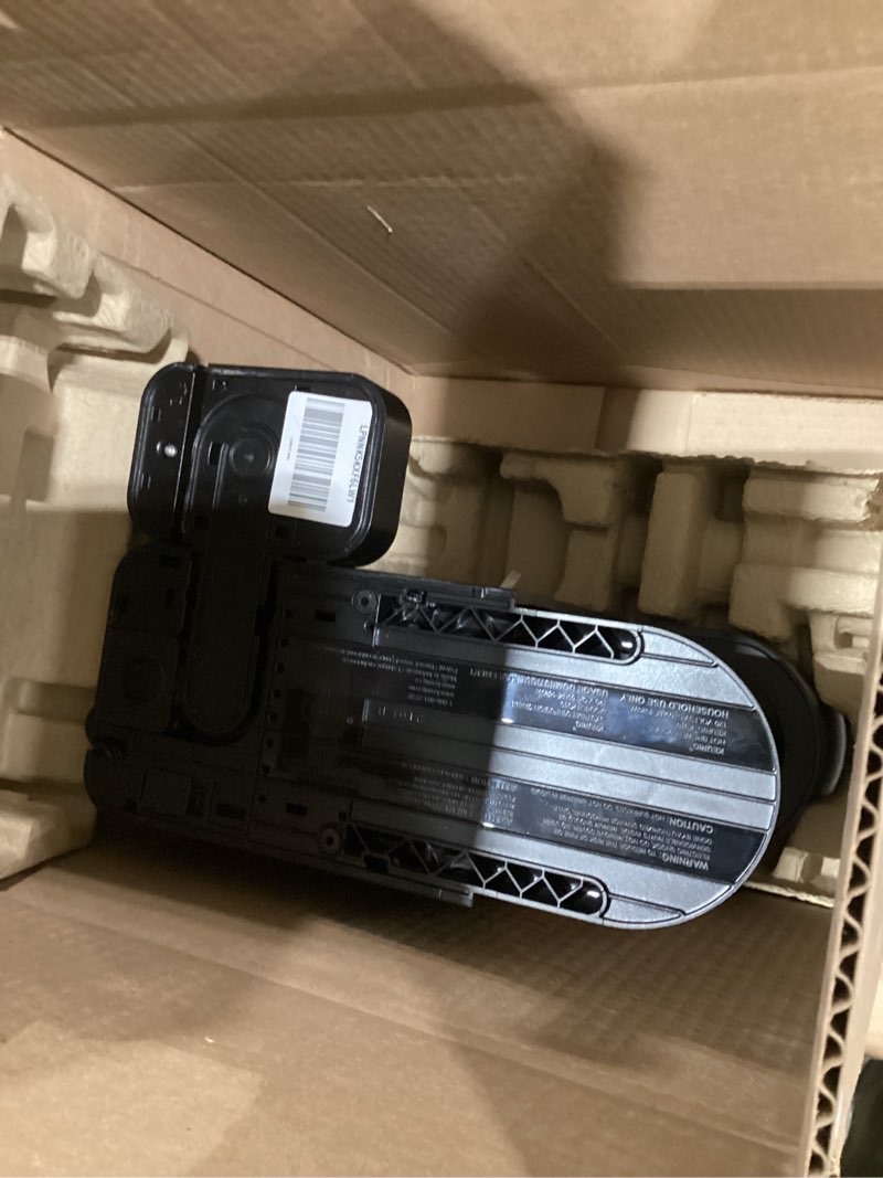 Condition photo showing As Is for keurig k-supreme single serve k-cup pod coffee maker, multistream technology, 4 brew sizes, 66oz dual-position removable reservoir, black black coffee maker