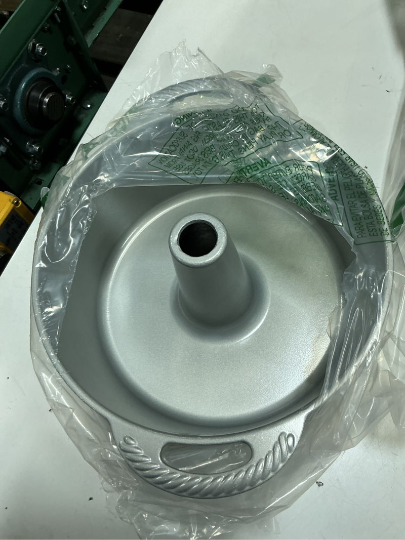 Condition photo showing Good Condition for nordic ware classic cast pound cake, nonstick 10 inch one piece pan - great for angel food, coffee cake, 18 cup - graphite classic angel food