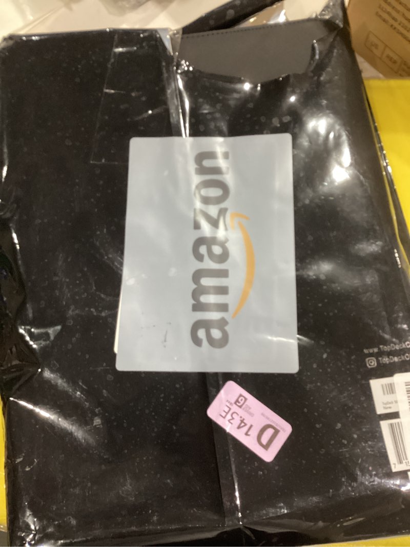 Condition photo showing Good Condition for TopDeck 500 Card Ringless Zip Binder Pro - 9-Pocket Pages Side Load Sleeve TCG Storage Portfolio, Compatible with Pokemon, Yu-Gi-Oh, One Piece, MTG, Comic Trading Collectible Cards - Black