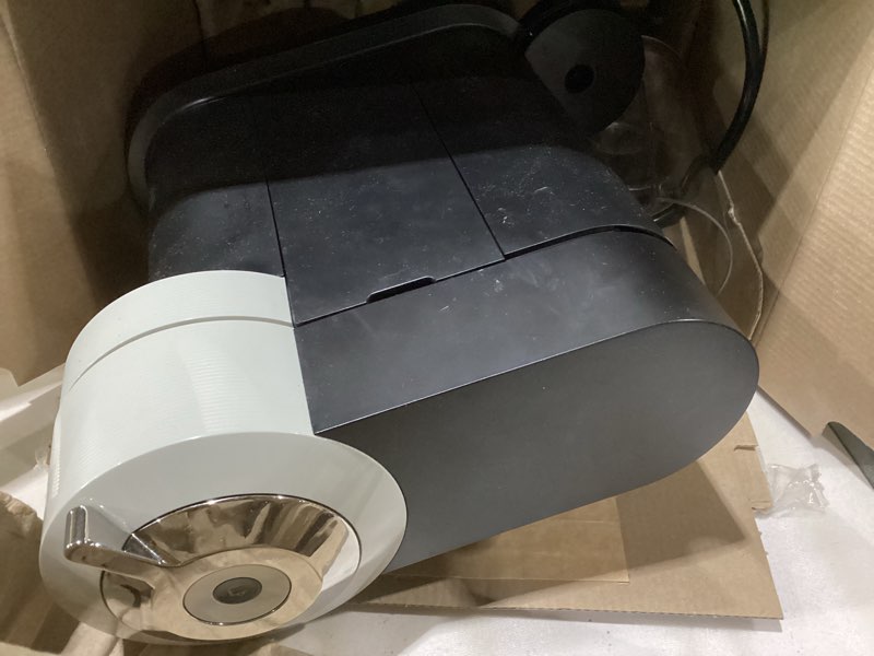 Condition photo showing As Is for Nespresso Vertuo Next Coffee and Espresso Maker by Breville, Light Grey Machine Only Gray