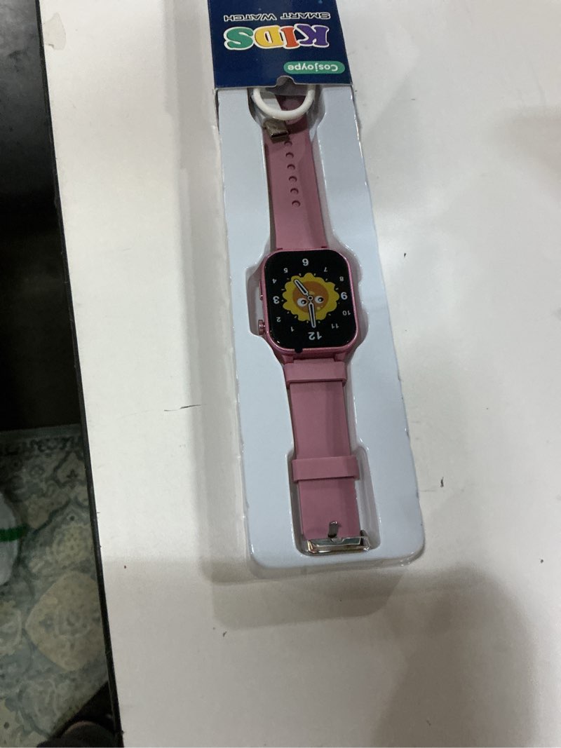 Condition photo showing Good Condition for Kids Smart Watch Gift for Girls Age 5-12, 39 Games HD Touch Screen Watches with Video Camera Music Player Pedometer Flashlight 12/24 hr Educational Toys Birthday Gifts for Girls Ages 7 8 9 10 Pink