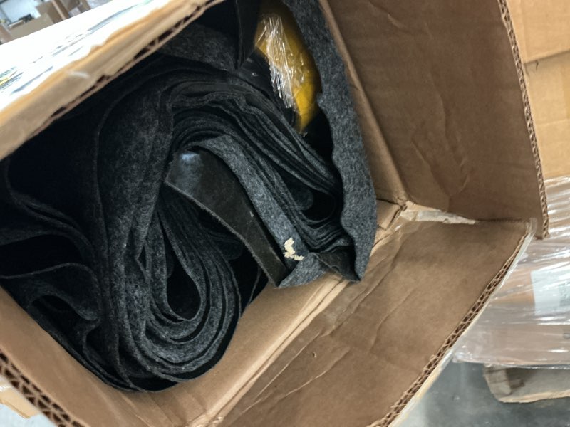 Condition photo showing Good Condition for armor all premium original garage floor mat, (20' x 7'4"), protects surfaces, transforms garage, absorbent/waterproof/durable (includes double sided tape) (usa made) (charcoal)