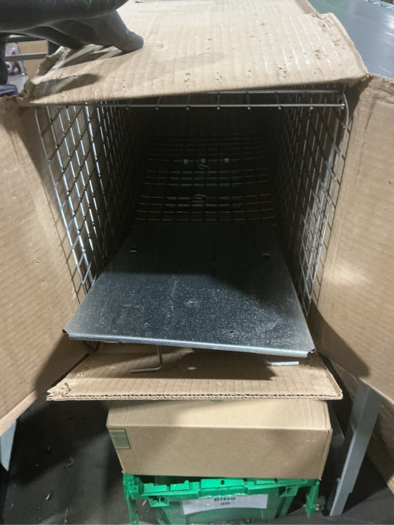 Condition photo showing Good Condition for havahart 1079sr large 1-door humane catch and release live animal trap cage - live raccoon trap, for bobcats, beavers, dogs, & more