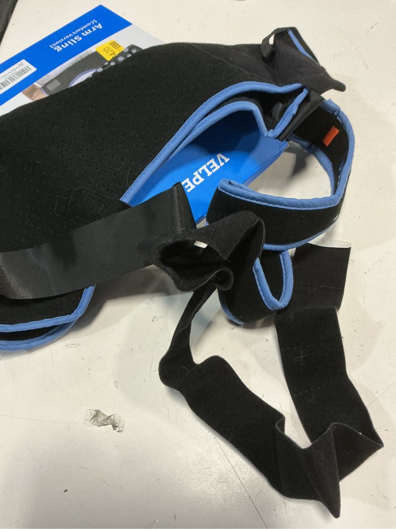 Condition photo showing Good Condition for (size: xl)velpeau arm sling shoulder immobilizer for women and men, fit left or right arm - rotator cuff support brace - medical sling for shoulder, clavicle, elbow injury (comfort type, x-large: bust 41?-47?) x-large (pack of 1) comfort version