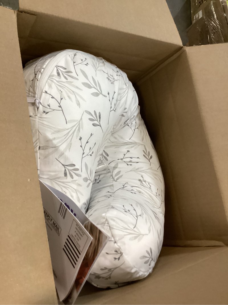 Condition photo showing Good Condition for Sweet Jojo Designs Floral Leaf Nursing Pillow Cover Breastfeeding Pillowcase for Newborn Infant Bottle Breast Feeding Pillow NOT Included Ivory Beige Taupe Gender Neutral Boho Bohemian Botanical Leaf Ivory, Cream, Beige, Taupe and White