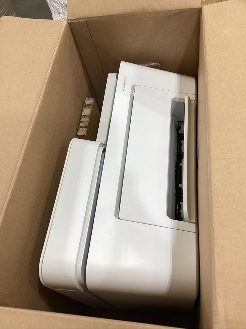 Condition photo showing New/Like New for hp deskjet 4255e wireless all-in-one color inkjet printer, scanner, copier, best-for-home, 3 month instant ink trial included. this printer is only 2.4 ghz capable. ai-enabled (588s6a)