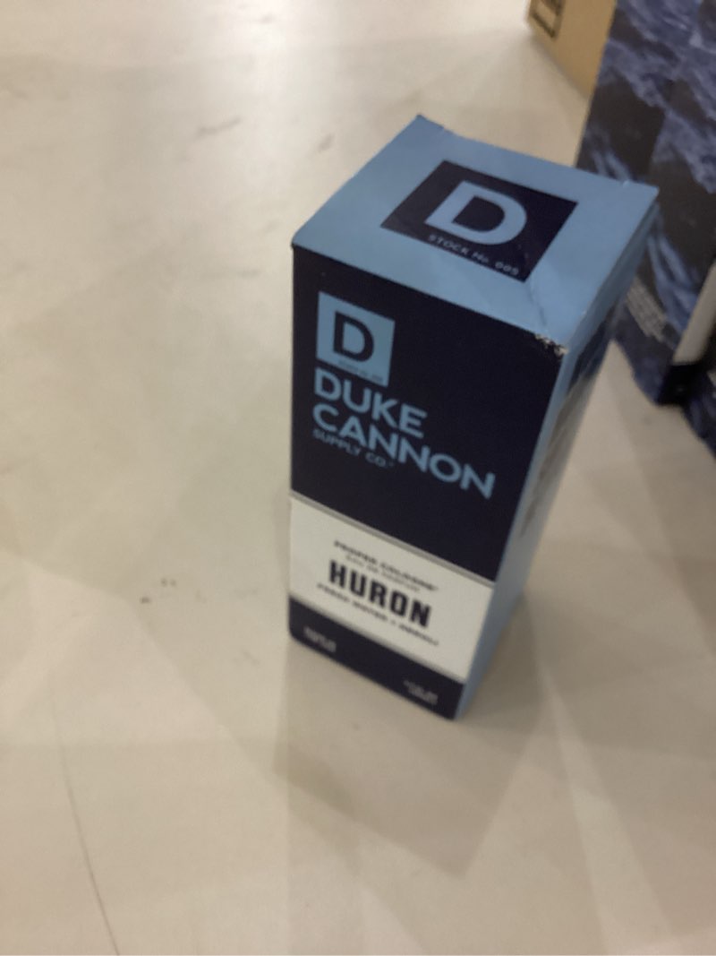 Duke Cannon Proper Cologne Huron | Men's Eau de Parfum | Fresh Water and Neroli | Aquatic, Fresh, Lo