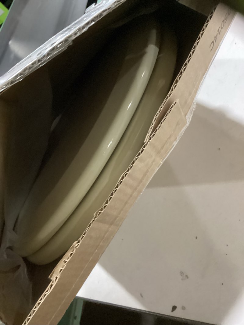 Condition photo showing Good Condition for Bemis 500EC 006 Toilet Seat, 1 Pack Round, Bone Bone Round