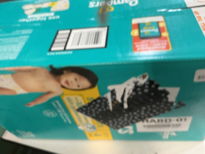 Condition photo showing New/Like New for pampers swaddlers sensitive disposable diapers - size 4 - 120ct