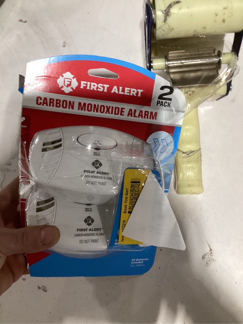 Condition photo showing Good Condition for First Alert Plug-in Carbon Monoxide Detector 2 -Pack