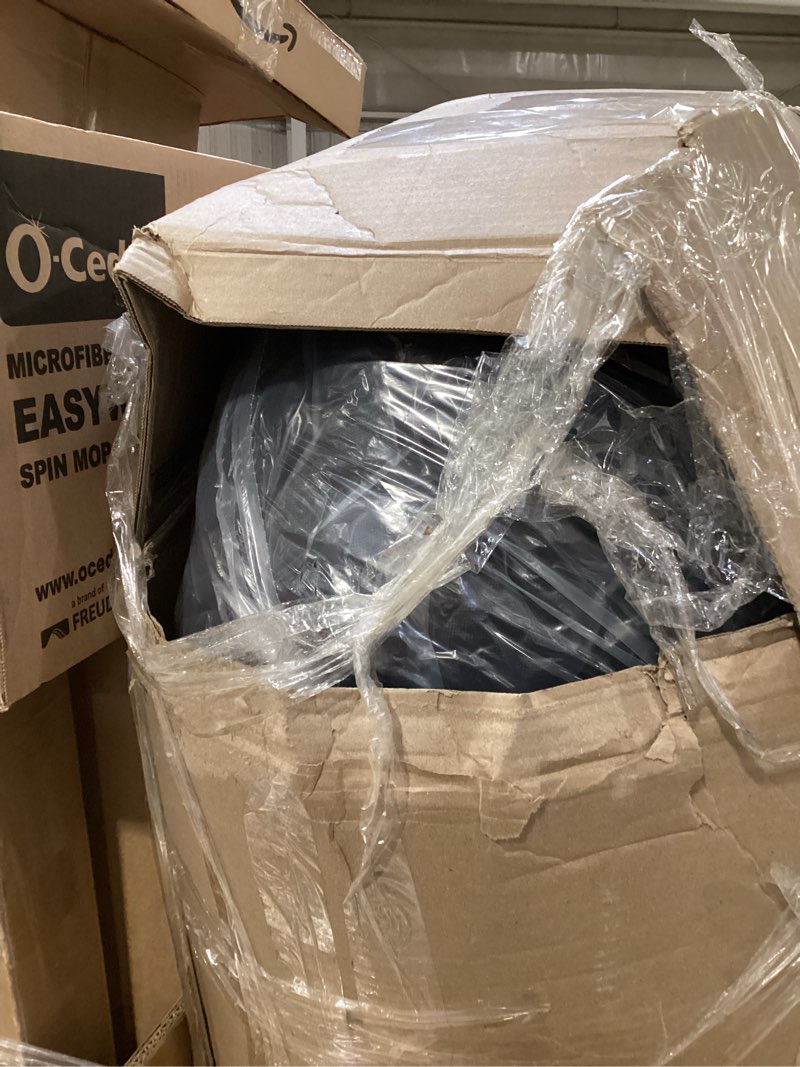 Condition photo showing Good Condition for bean bag chair for adults, 4ft high-rebound memory foam bean bag sofa with removable cover, oversized bean bag couch for gaming, reading, and relaxation, black black 4 feet