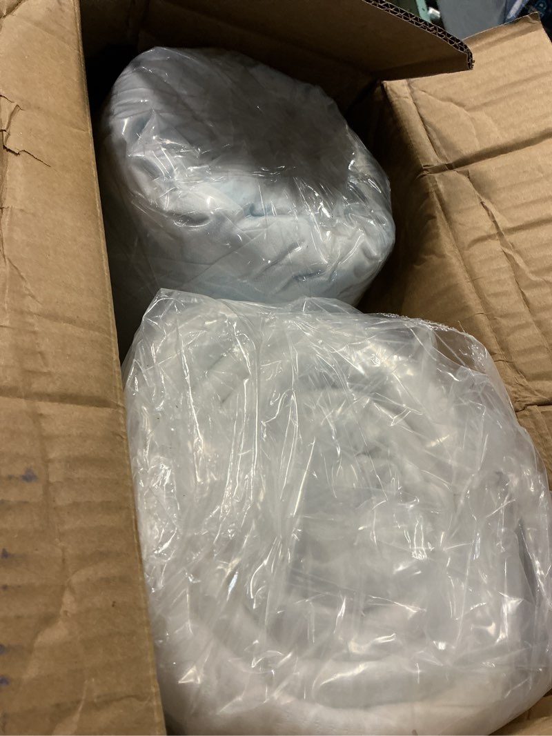 Condition photo showing New/Like New for ohgeni cooling 4 inch twin xl dual layer mattress topper, 2 inch gel memory foam,2 inch soft pillow top pad, college dorm essentials bedroom mattresses cover, comfortable sleep and back pain relief 4" (pad + topper) white twin xl