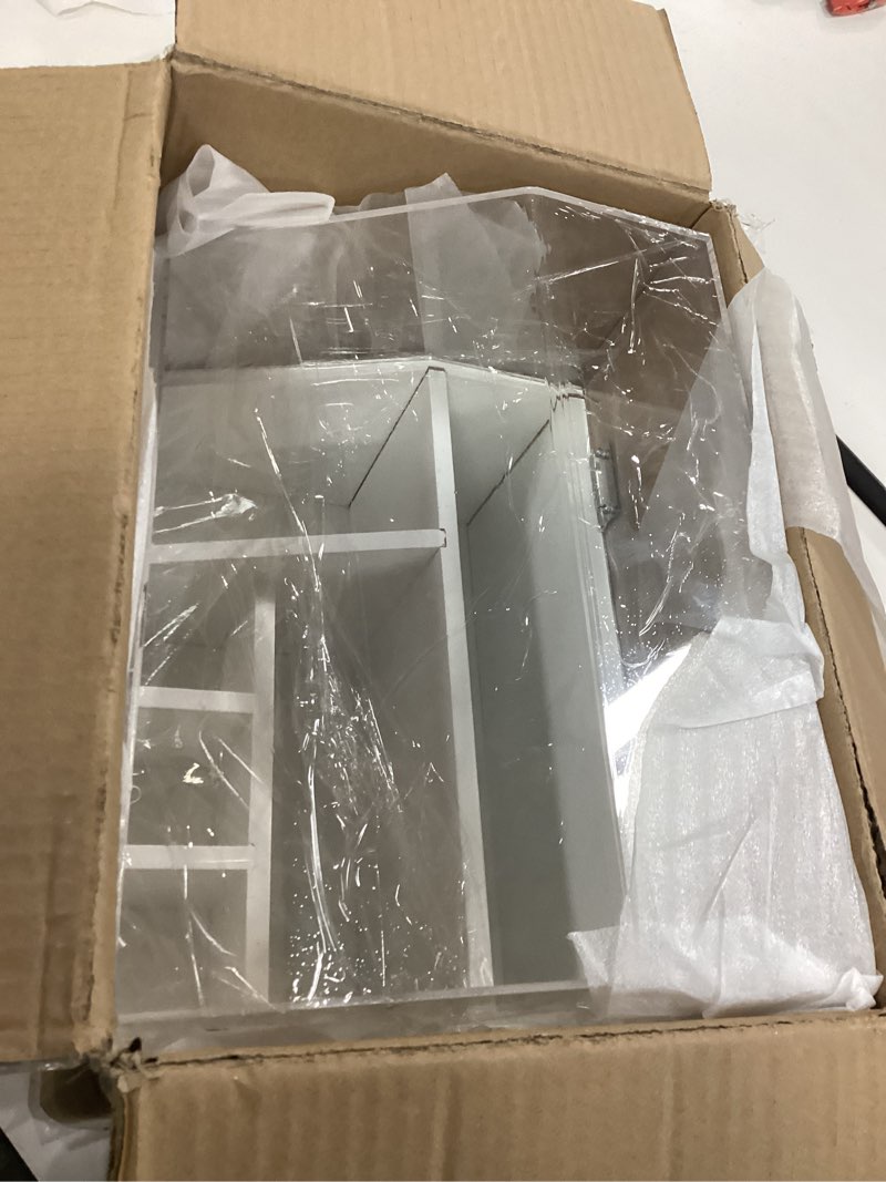 Condition photo showing Good Condition for Paper plate dispenser, Kitchen organizer box multible use, Paper plate holder for kitchen counter Modern