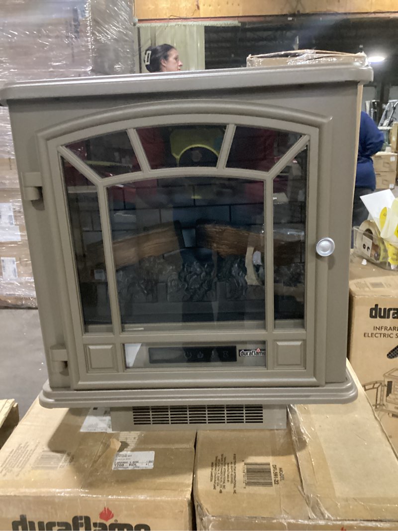 Condition photo showing Good Condition for duraflame Infrared Quartz Electric Stove Heater - DFI-591-22 - Taupe