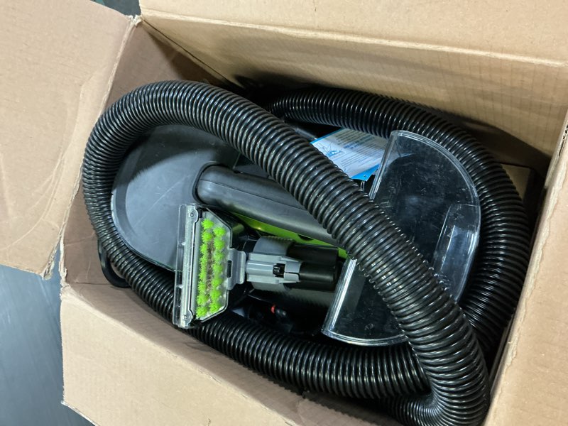 Condition photo showing As Is for BISSELL® Little Green® Max Pet Portable Carpet and Upholstery Deep Cleaner, Car/Auto Detailer, with Self-Cleaning Tough Stain Tool and Pet Hair Removal Tool (3860) Little Green Max Pet