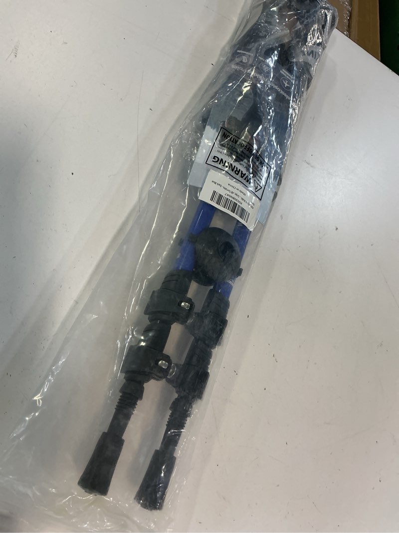 Condition photo showing Good Condition for kinggear nordic walking stick, tp1 hiking poles retractable lightweight 7075 aluminum, trekking poles with flip lock, natural cork and eva grip, 2pc hiking gear dark blue