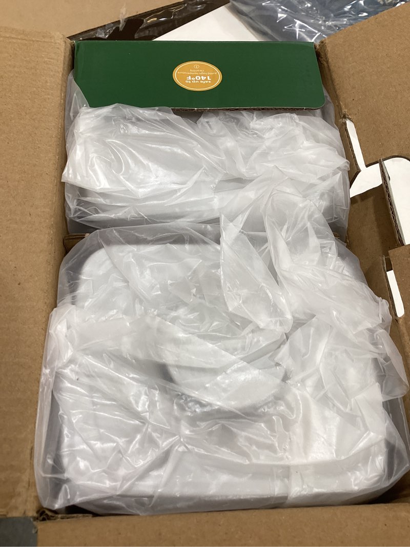 Condition photo showing Good Condition for ankou airtight food storage container sets with lids 6pcs pop containers for kitchen pantry organization bpa-free stackable kitchen storage containers for cereal flour sugar (0.5, 1.2, 1.8qt)*2 6 pcs set