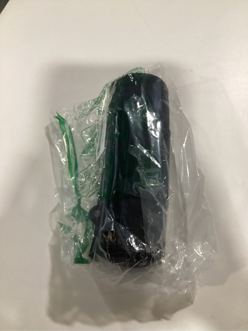 The Antiq Black Leather Pencil Pouch Small - Genuine Leather Pencil Case with Zipper, Pen Cases for