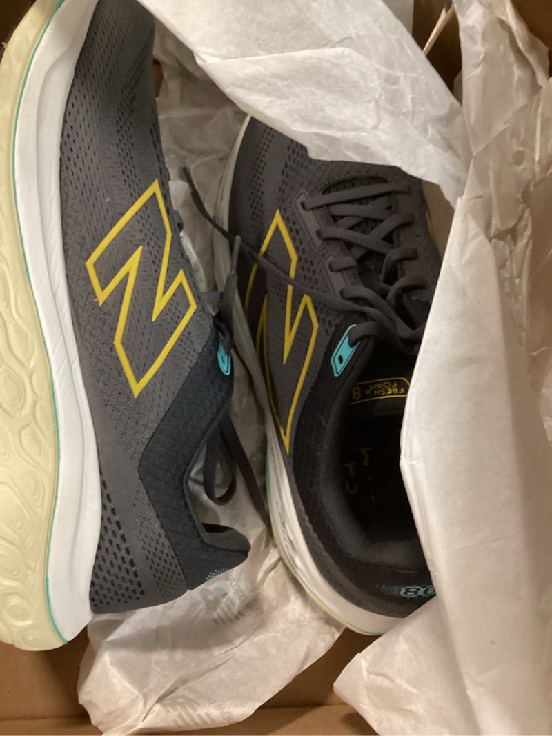 Condition photo showing Good Condition for new balance mens fresh foam x 860 v14 11.5 magnet/ginger lemon/cyber jade