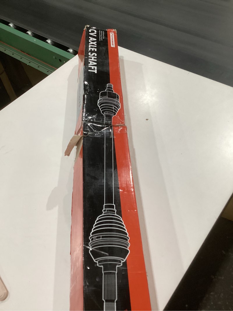 Condition photo showing As Is for superatv heavy duty x300 cv axle for polaris- rear - 300m alloy steel shaft - shaft flexes to absorb impact, not exact, similar to stock photo, year unknown