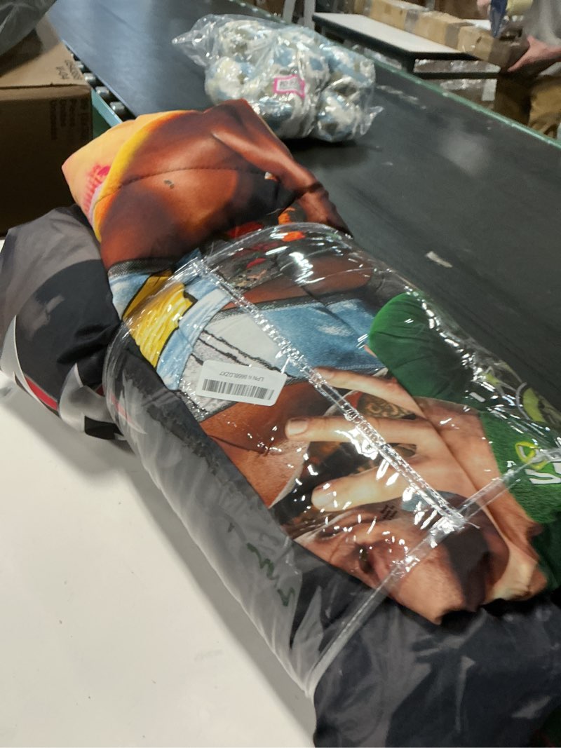 Condition photo showing Good Condition for franco kids bedding super soft comforter and sheet set, 5 piece full size, wwe wwe - on the canvas 5 piece full size