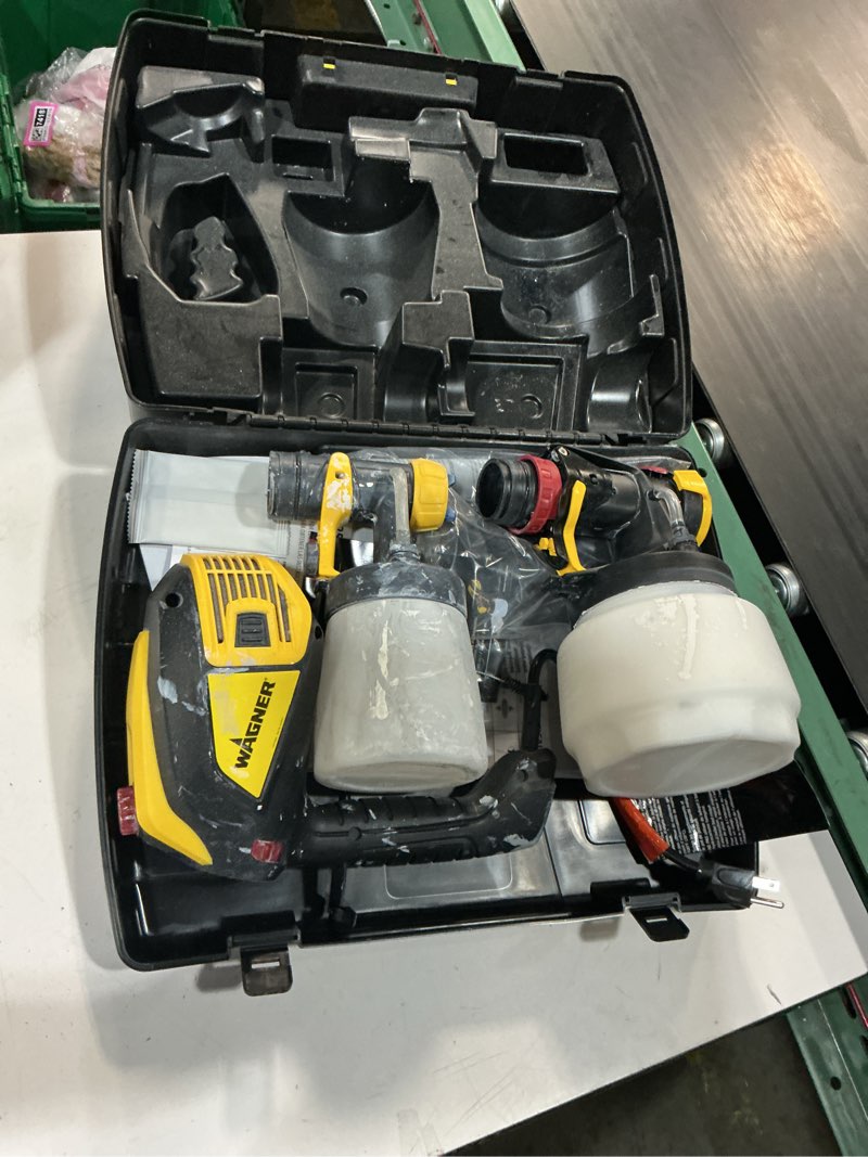 Condition photo showing As Is for flexio 3500 handheld hvlp paint sprayer