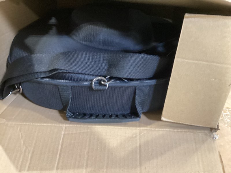 Condition photo showing Good Condition for foeran travel hat case for cowboy panama & fedora hat, waterproof & crush proof cowboy hat box wide-brimmed hats storage holder hat carrier - large, black